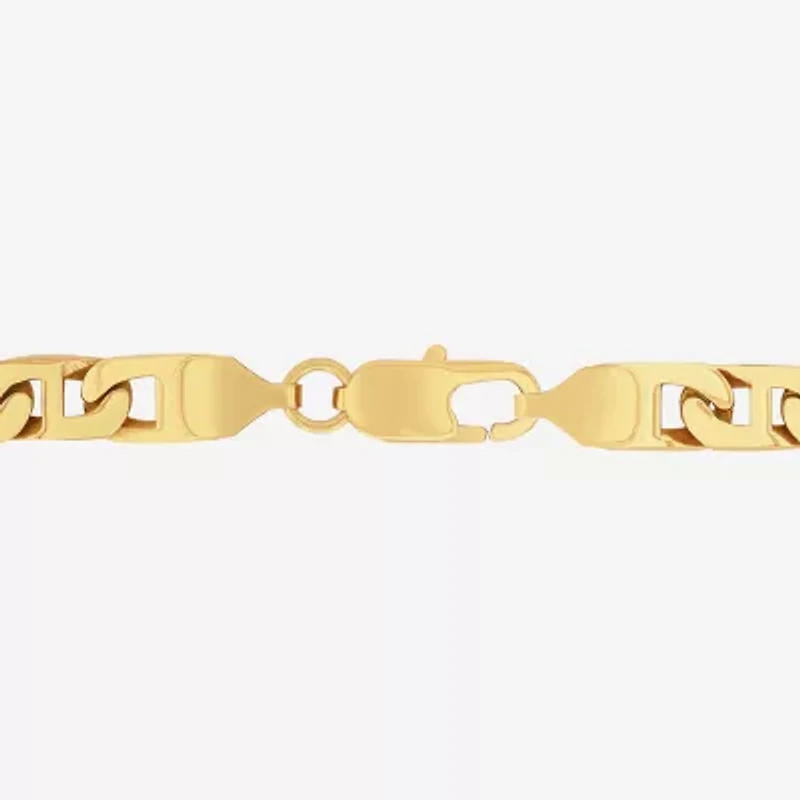 Yellow Stainless Steel Chain Necklace