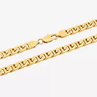 Yellow Stainless Steel Chain Necklace
