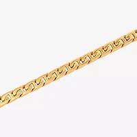 Mens Stainless Steel 8 3/4 Inch Link Bracelet