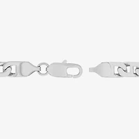Mens Stainless Steel 8 3/4 Inch Link Bracelet