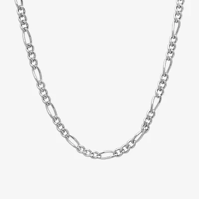 Men's Figaro Chain Necklace Stainless Steel