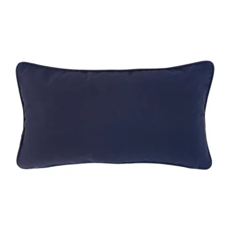 Donna Sharp Checkerboard Indigo 2-pc. Multi-Pack Rectangular Square Throw Pillow
