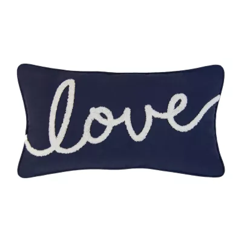 Donna Sharp Checkerboard Indigo 2-pc. Multi-Pack Rectangular Square Throw Pillow