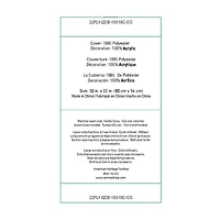 Donna Sharp Checkerboard Indigo 2-pc. Multi-Pack Rectangular Square Throw Pillow