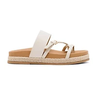 Madden Girl Callan Little & Big Kid Girls Criss Cross Strap Footbed Sandals