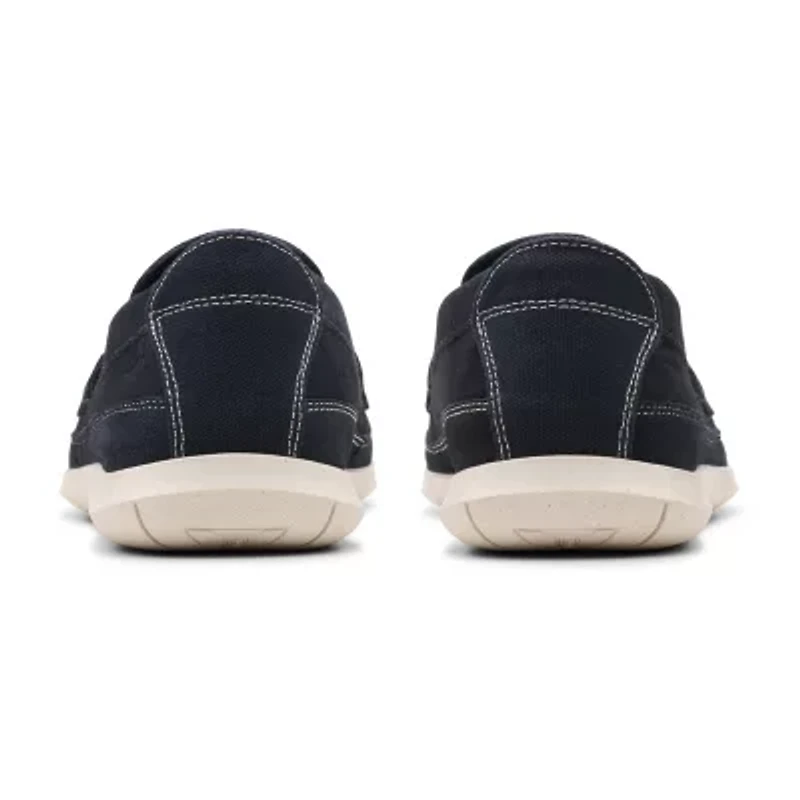 Clarks Flexway Mens Moc Closed Toe Oxford Shoes