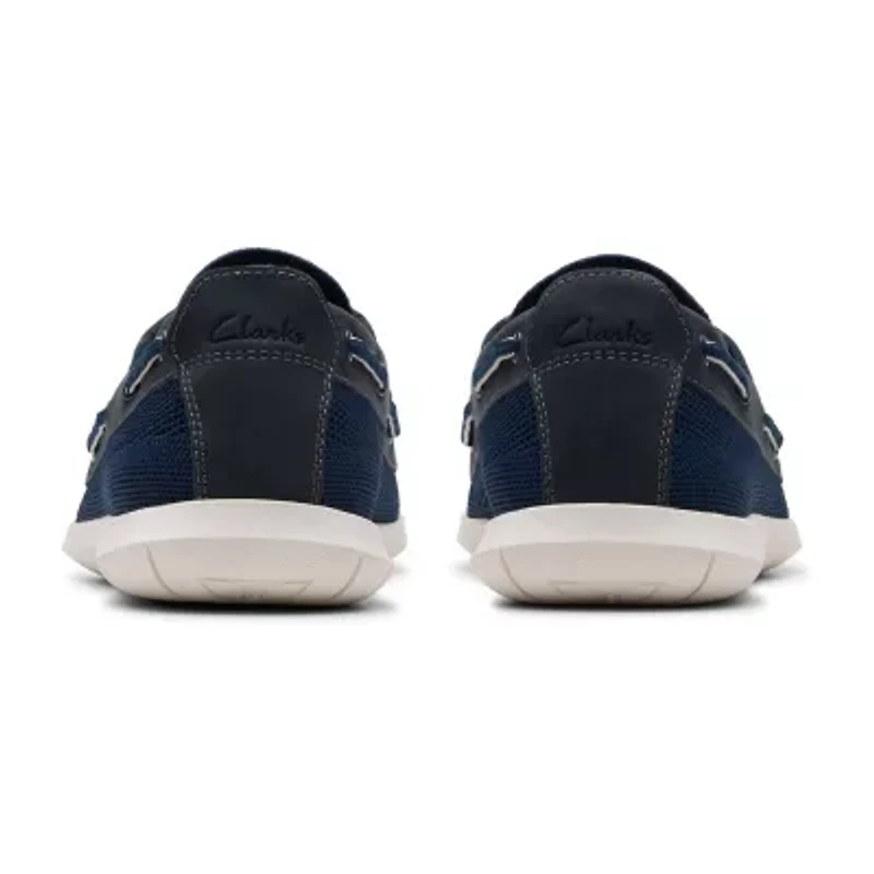 Clarks Flexway Tie Mens Boat Shoes