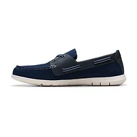 Clarks Flexway Tie Mens Boat Shoes