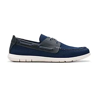 Clarks Flexway Tie Mens Boat Shoes