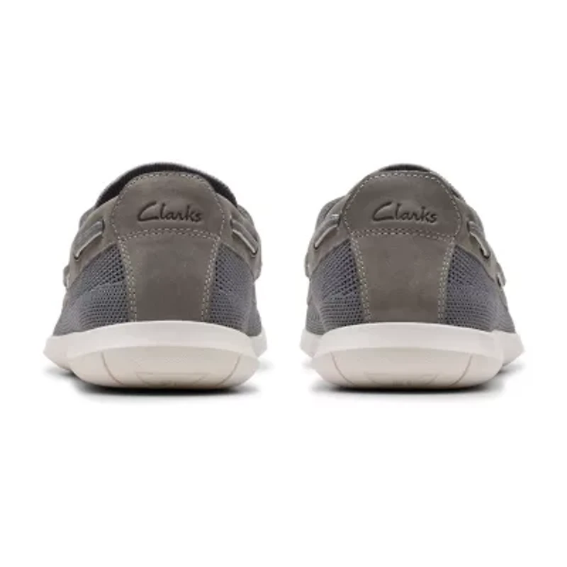 Clarks Flexway Tie Mens Boat Shoes