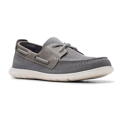 Clarks Flexway Tie Mens Boat Shoes