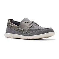 Clarks Flexway Tie Mens Boat Shoes