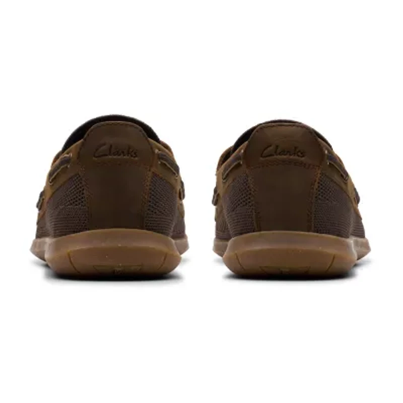 Clarks Flexway Tie Mens Boat Shoes