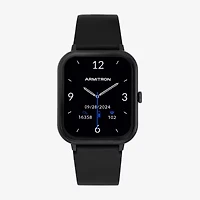 Armitron Connect Unisex Adult Chronograph Black Smart Watch 42-1017dgbk