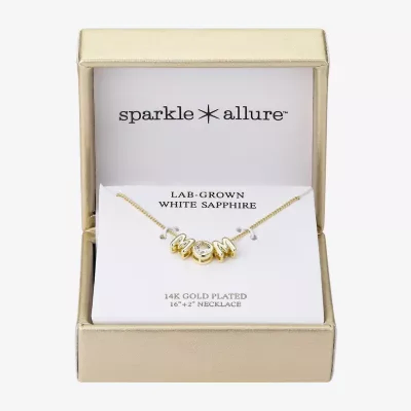 Sparkle Allure Freeform Womens Sapphire 16 Inch Strand Necklace