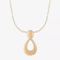 Liz Claiborne Pendant Necklace & Drop Earring Womens Hypoallergenic 2-pc. Jewelry Set