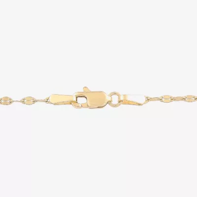 (H-I / Si1-Si2) Womens 2 CT. Lab Grown White Diamond 14K Gold Round 18 Inch Pendant Necklace