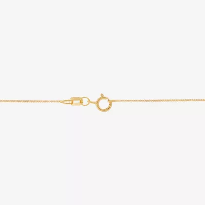 Womens 1/10 CT. T.W. Genuine Purple Amethyst 14K Gold Over Silver Cushion 18 Inch Pendant Necklace