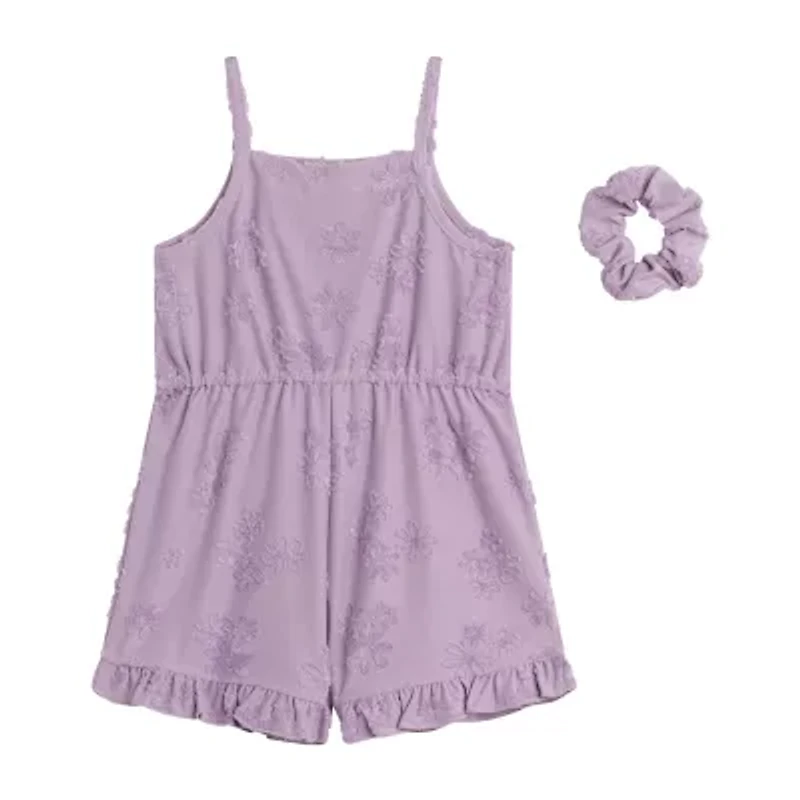 Knit Works Toddler Girls Sleeveless Romper