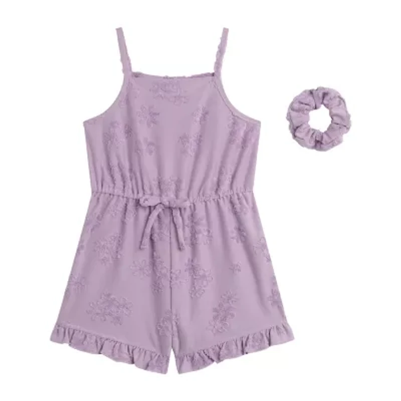 Knit Works Toddler Girls Sleeveless Romper
