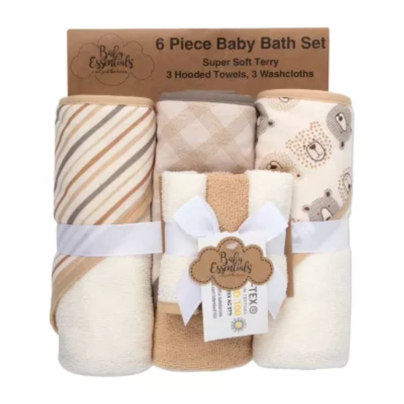 Baby Essentials 6-pc. Hooded Towel