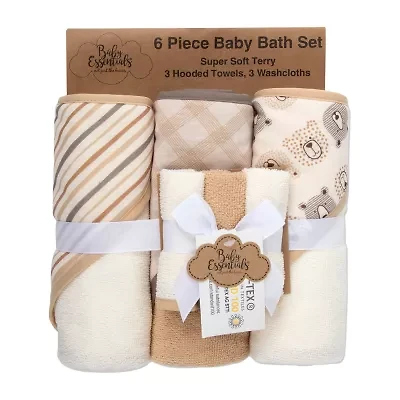 Baby Essentials 6-pc. Hooded Towel