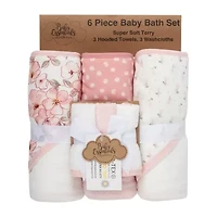 Baby Essentials 6-pc. Hooded Towel