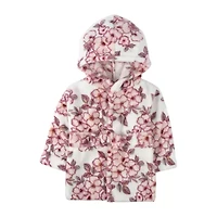 Baby Essentials 0-9m Baby Girls Long Length Long Sleeve Robe