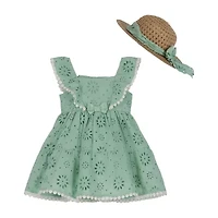 Blueberi Boulevard Little & Big Kid Girls Dress Set
