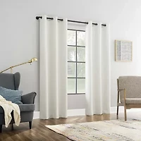 Sun Zero Aldwin Grommet Top Energy Saving 100% Blackout Single Curtain Panel