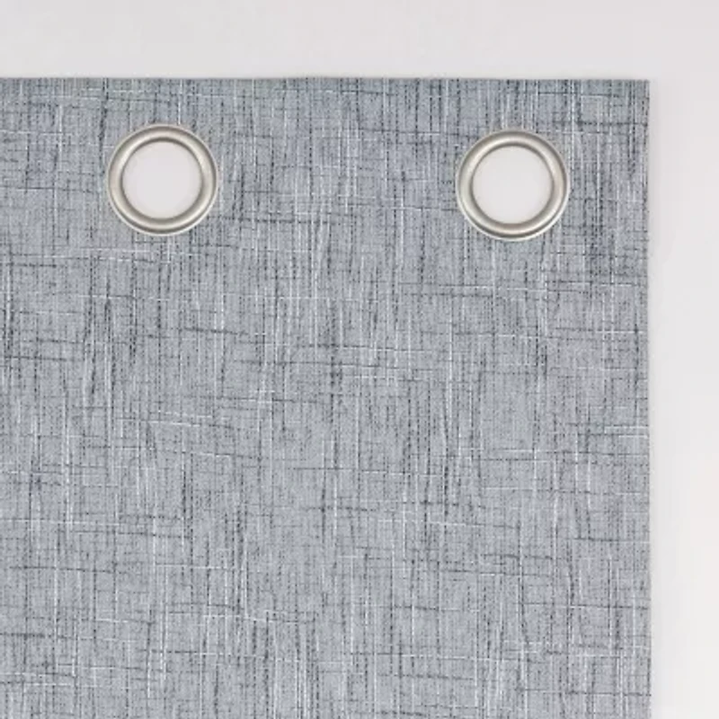 Sun Zero Aldwin Grommet Top Energy Saving 100% Blackout Single Curtain Panel