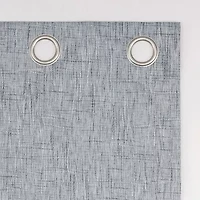 Sun Zero Aldwin Grommet Top Energy Saving 100% Blackout Single Curtain Panel