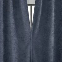 Sun Zero Isidora Grommet Top Energy Saving 100% Blackout Single Curtain Panel