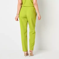 Black Label by Evan-Picone Womens Classic Fit Straight Suit Pant