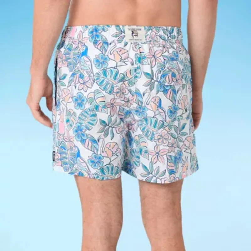 Endless Summer Mens Drawstring Waist Swim Trunks