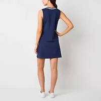 St. John's Bay Womens Sleeveless Shift Dress