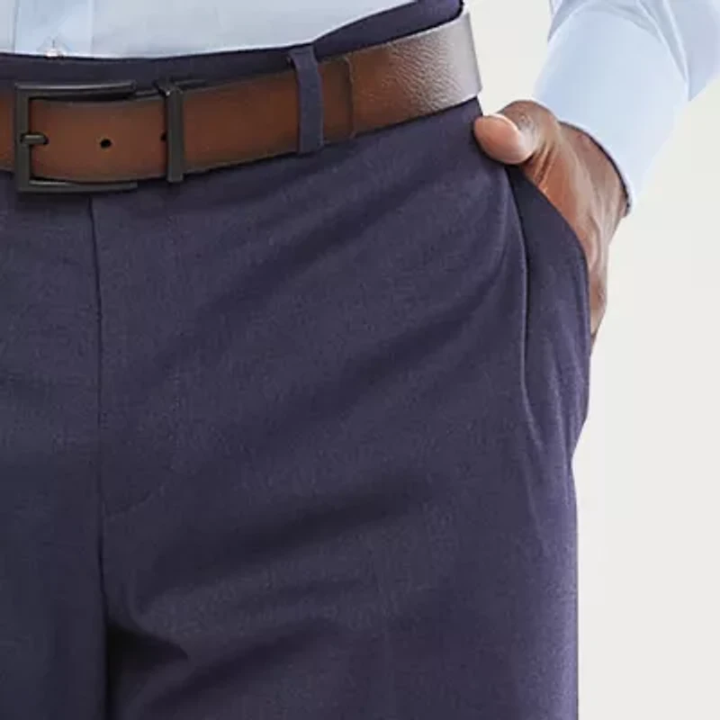 Van Heusen Cool Flex Mens Stretch Fabric Slim Fit Flat Front Suit Pant