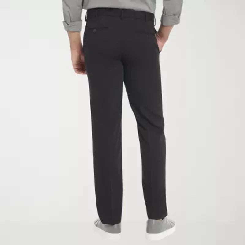 Van Heusen Ultra Flex Mens Classic Fit Dress Flat Front Pant