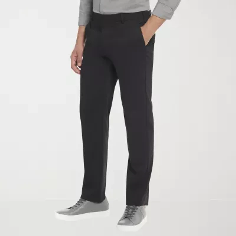 Van Heusen Ultra Flex Mens Classic Fit Dress Flat Front Pant