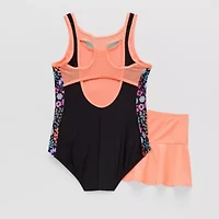 ZeroXposur Big Girls Floral 3pc Bikini Set