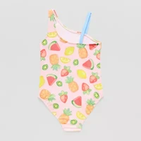 Little Girls Bluey One Piece Swimsuit