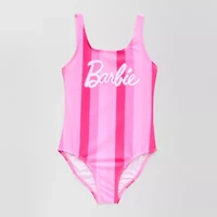 Little Girls Barbie One Piece Swimsuit