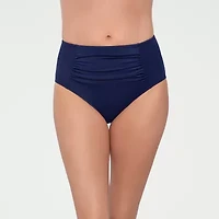 Liz Claiborne Comfort Waistband Brief Bikini Swimsuit Bottom