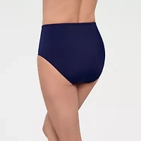 Liz Claiborne Comfort Waistband Brief Bikini Swimsuit Bottom