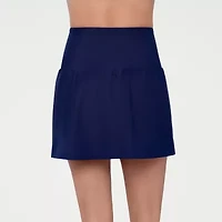 Liz Claiborne Womens Comfort Waistband Swim Skirt