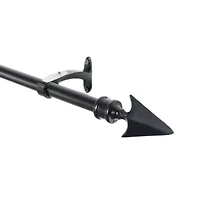 Deco Window Flat Arrow 3/4 Adjustable Curtain Rod