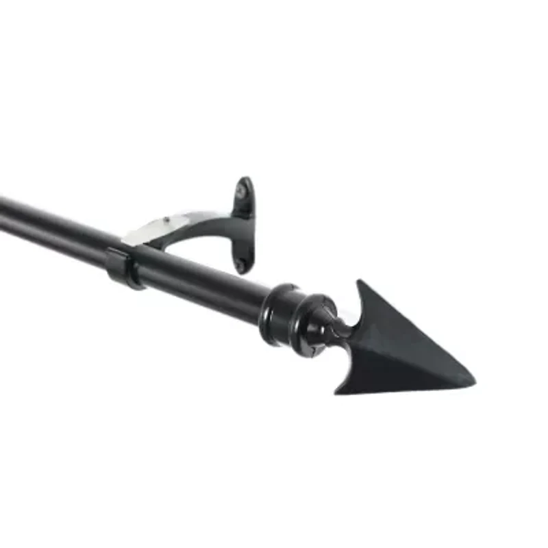 Deco Window Flat Arrow 3/4 IN Adjustable Curtain Rod