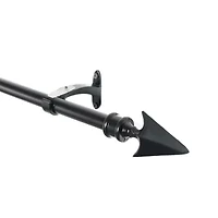 Deco Window Flat Arrow 3/4 IN Adjustable Curtain Rod