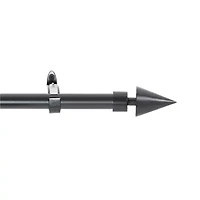 Deco Window Cone 3/4 IN Adjustable Curtain Rod