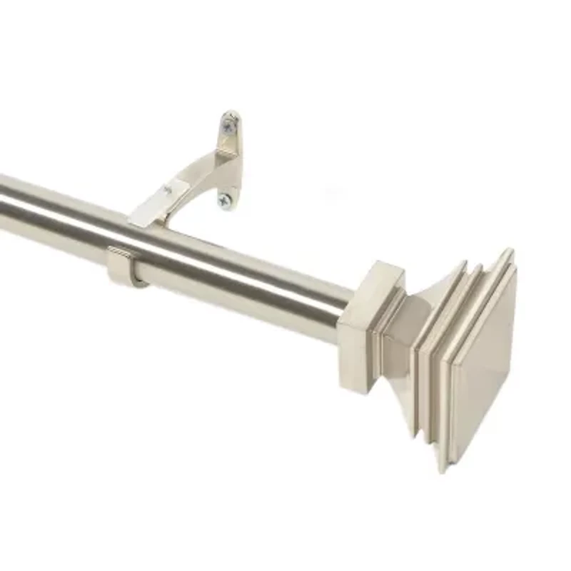Deco Window Square 1 IN Adjustable Curtain Rod